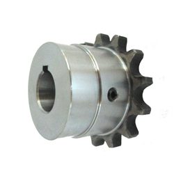 FB chain coupling main body one-side shaft hole machined (former JIS key)