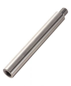 High Precision Linear Shafts - One End Threaded One End Tapped with Undercut / One End Threaded One End Tapped with Undercut and Wrench Flats