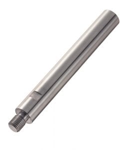 High Precision Linear Shafts - One End Threaded with Undercut / Wrench Flats