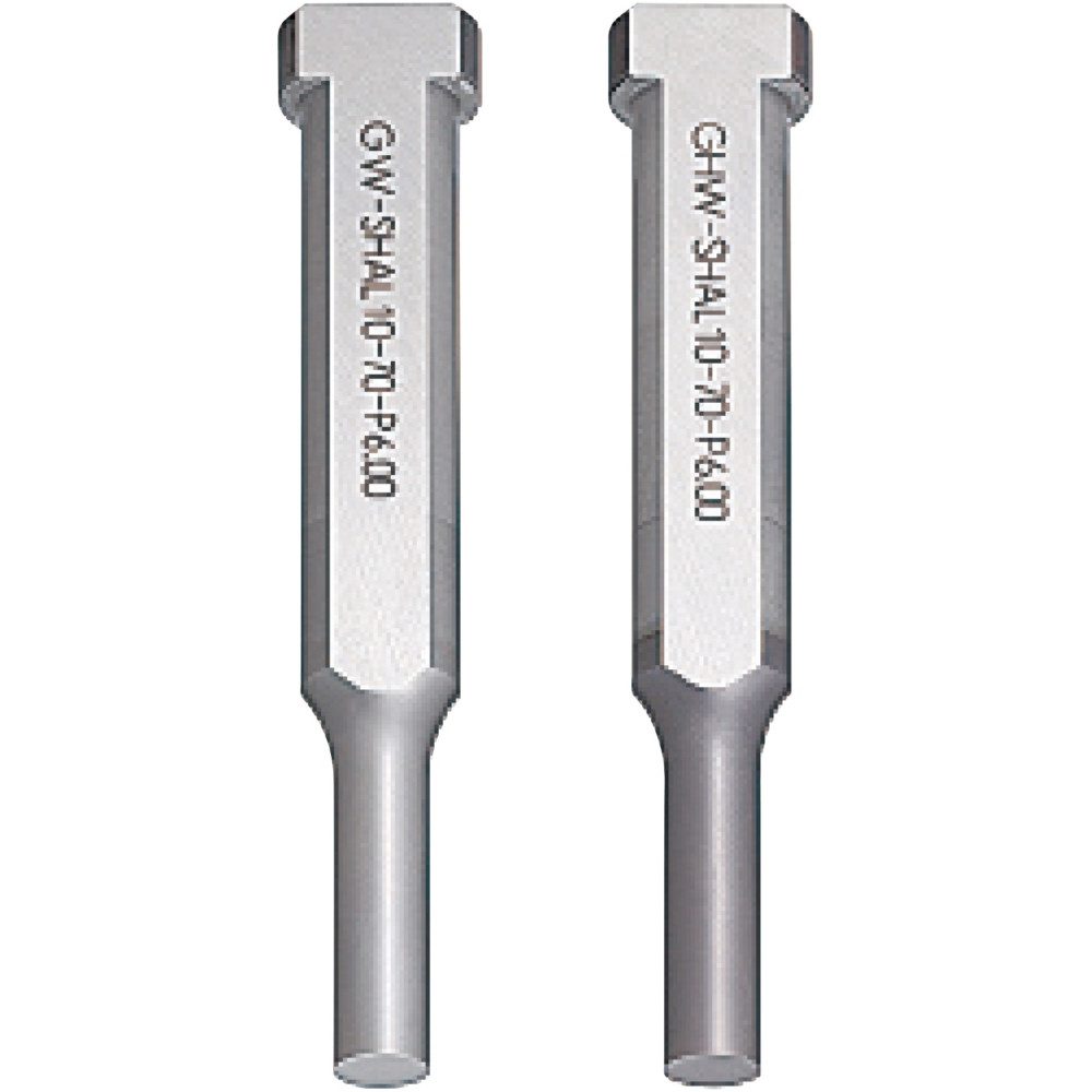 Key Flat Shank Shoulder Punches WPC treatment, HW Coating