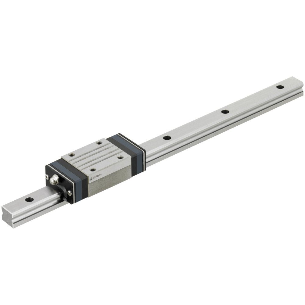 Linear Guides for Heavy Load - Dust Resistant - With Double Seals , Metal Scrapers, Normal Clearance