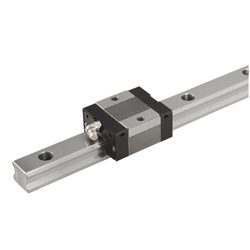 Linear Guides for Medium Load - Stainless Steel - With Plastic Retainers, Interchangeable, Light Preload