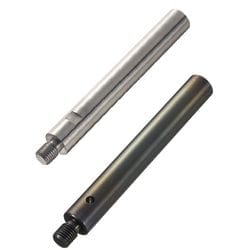 Linear Shafts-One End Threaded with Undercut and Wrench Flats / Cross-Drilled Hole