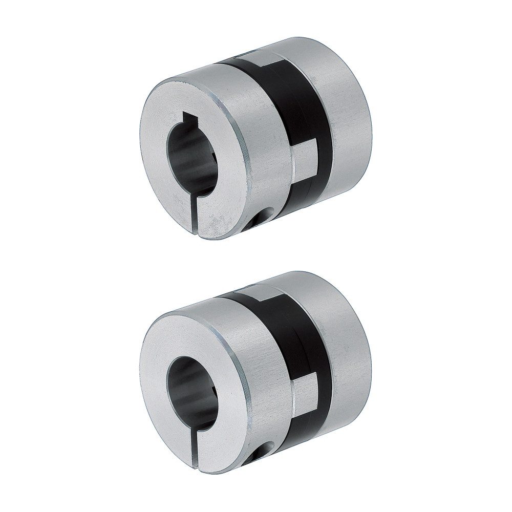 Oldham Couplings - Large Shaft Diameter, Set Screw -Clamping- Spacers