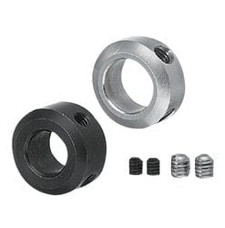 Shaft collars set screw type - Vòng cổ trục loại siết ốc