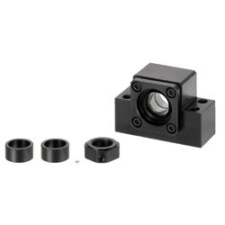 Support Units-Fixed Side,Square,Mounting Hole Narrow Pitch