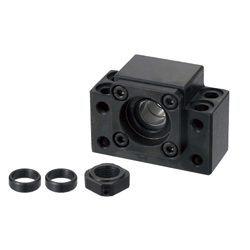 Support Units-Fixed Side,Square,Mounting Hole Narrow Pitch,C-Value