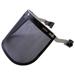 Helmet-mounted Mesh Shield Replacement Mesh