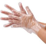 Polyethylene Gloves, One-Side Embossed