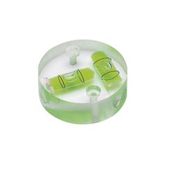 Round cross-type Eyevel level gauge (with mounting holes)
