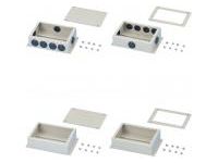 Steel Terminal Block Box, with Lid Model DIN Rail