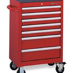 Tool cabinet set TCX911 (red, silver, black)
