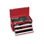 Tool set TSH4509 (red, silver, black)