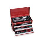 Tool set TSS450 (red, silver, black)