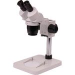 Variable power stereomicroscope (with illumination)