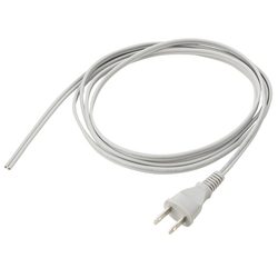 Vinyl Flat Cable (VFF) Insertion Plug 7 A-12 A White-Gray