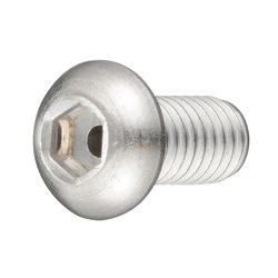 Hex Socket Button Head Bolt with Through-Hole, Fully Threaded