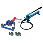 Hydraulic pipe bender pump set