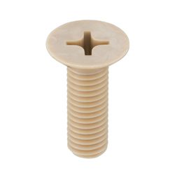 Resin Screw (PEEK-Cross Recessed Head Countersunk Head Machine Screw) - SPE-F