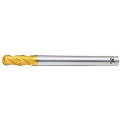 TIN Coat 4-flute, Long Shank EX-TIN-LS-EBM