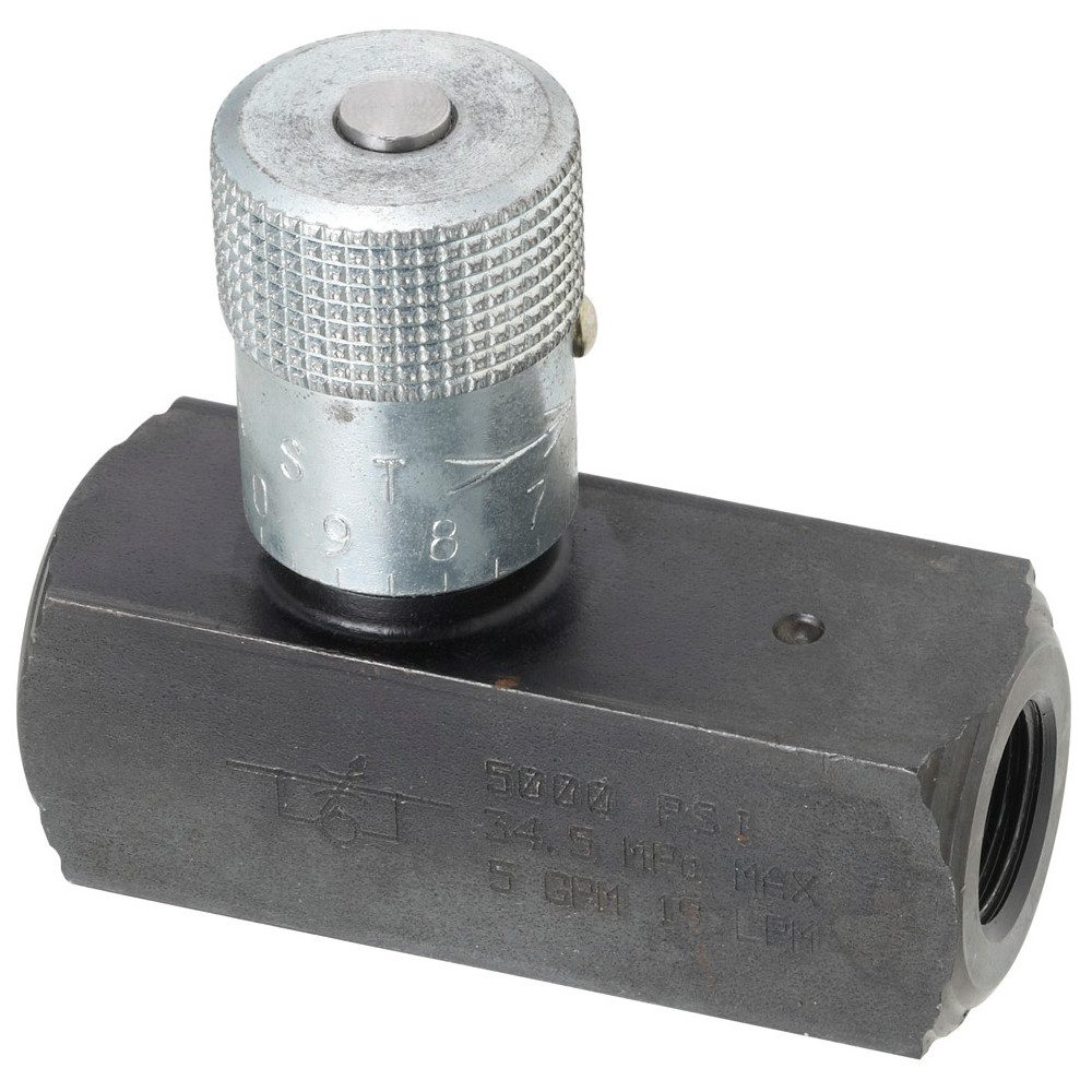 Inline Flow Control Valve-Oil Hydraulic