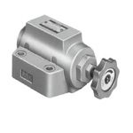 Throttle Valve and One-way Throttle Valve